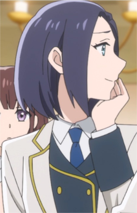 Дівчина з блакитним волоссям