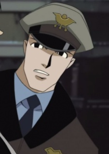 Офіцер на місці кратера