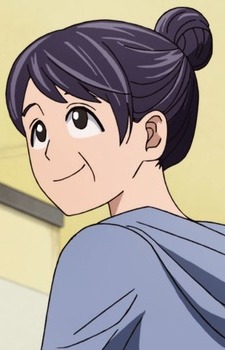 Домогосподарка з пучком