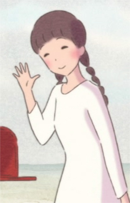 Дівчина з кіскою