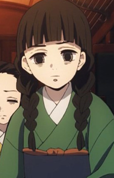 Дівчина з косичками