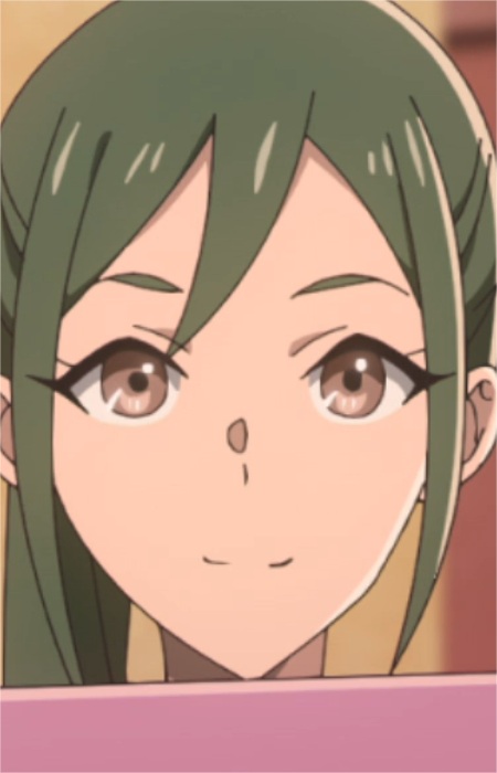 Дівчина із зеленим волоссям